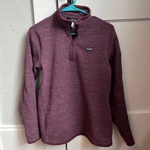 Women’s Patagonia Better Sweater purple size medium